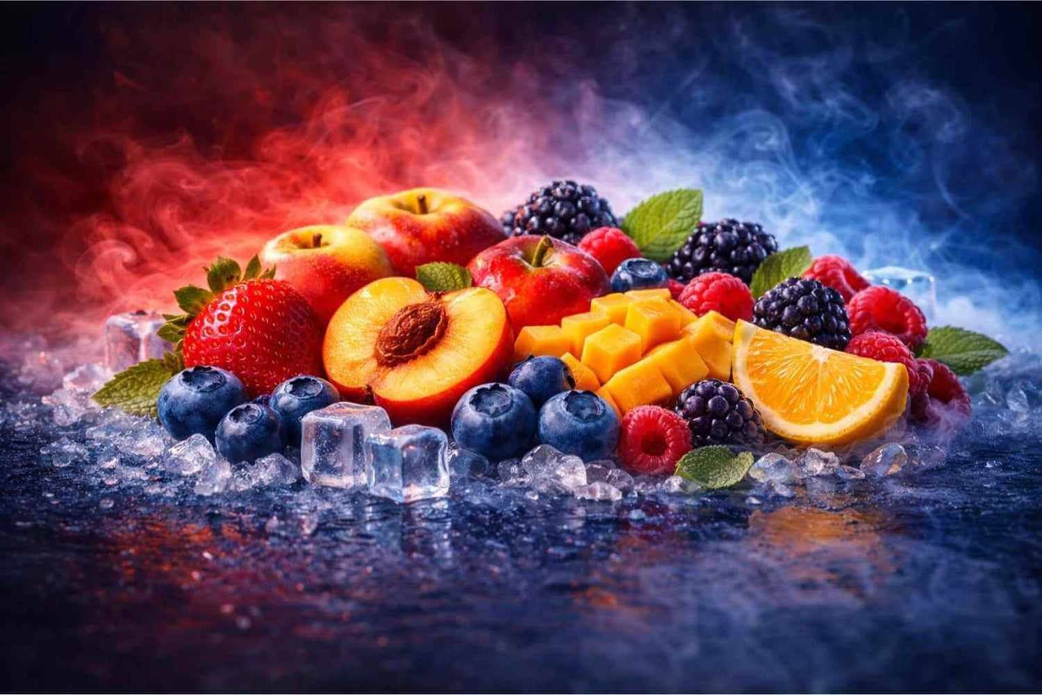 Admiral Vape salt liquids — flavor catalog