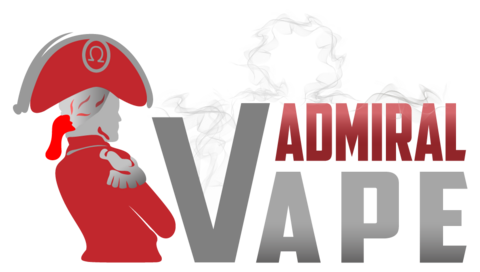 Admiral Vape — логотип бренду сольових рідин